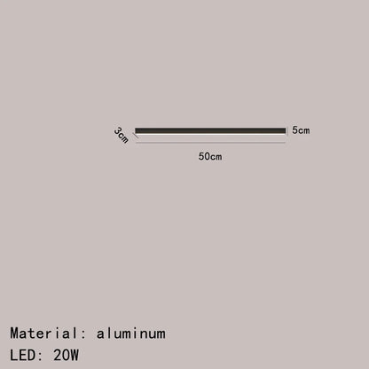 DecorBites™ LED Ceiling Light | Dimmable Modern Aluminum Lamp for Living Dining Bedroom Hallway