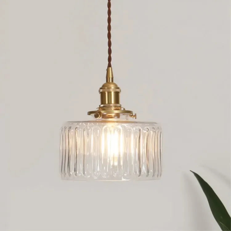 DecorBites™ Glass LED Pendant Lamp for Modern Nordic Decor in Dining, Living, and Bedroom
