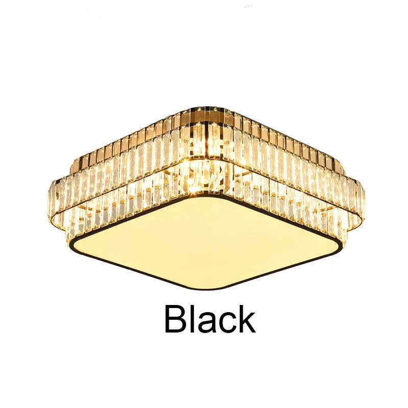 DecorBites™ Crystal LED Ceiling Lamp for Living Room Bedroom Study