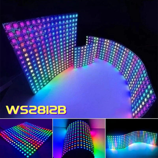 DecorBites™ LED Matrix Panel Light - Flexible, Addressable, Digital Pixel Screen