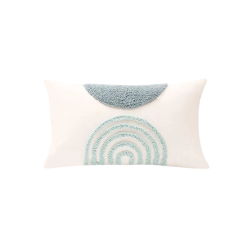 غطاء وسادة هندسي من DecorBites™ بتصميم ماسي منسوج 45×45 سم/30×50 سم مربع لغرفة المعيشة