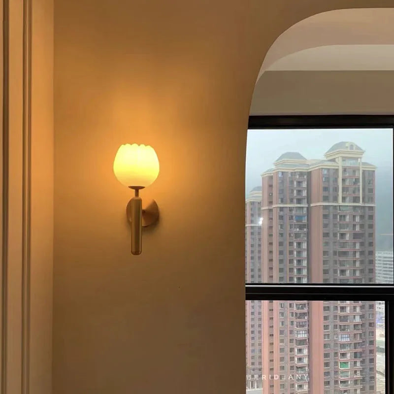 DecorBites™ Elegant Marble Wall Lamp for Bedroom and Living Room Lighting