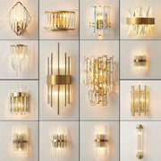 LED Crystal Wall Sconce