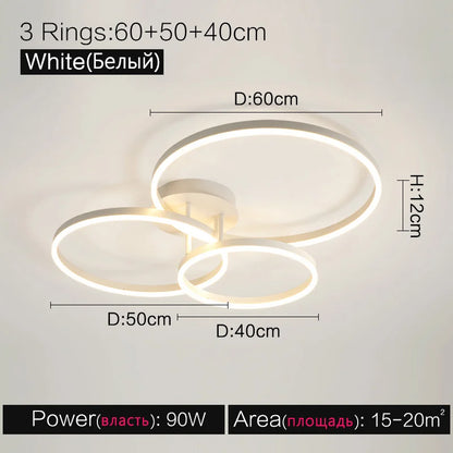 DecorBites™ Ceiling Lamp Set for Bedroom, Study & Modern Atmosphere