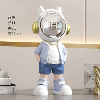 DecorBites™ Astronaut Resin Sculpture for Home & Office Decor