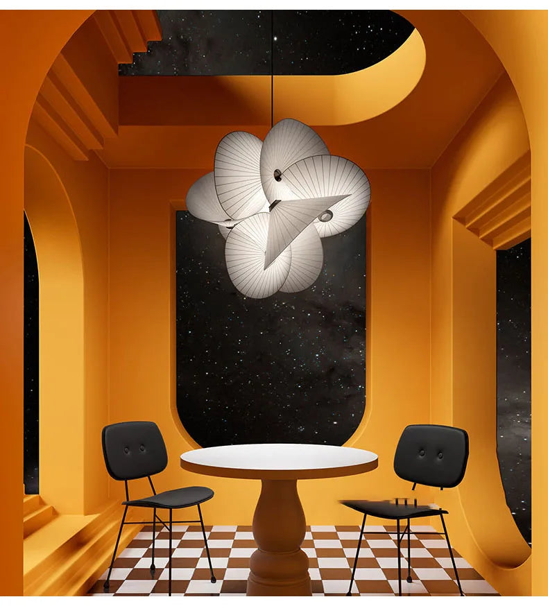 DecorBites™ Cloth Minimalist LED Chandelier Ceiling Pendant for Home Decor