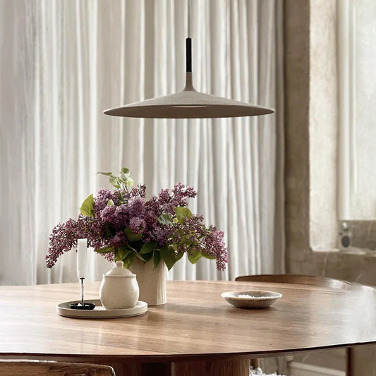 DecorBites™ Cement UFO LED Pendant Lights for Dining Room Decor & Home Lighting