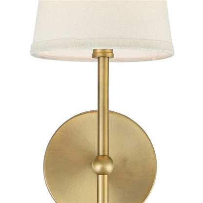 DecorBites™ LED Wall Lamp: American Minimalist Black Gold Light for Living Room and Bedroom