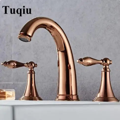 DecorBites™ Bathroom Bidet Faucet Set with Hot Cold Spray Gun Nozzle & Copper Hardware
