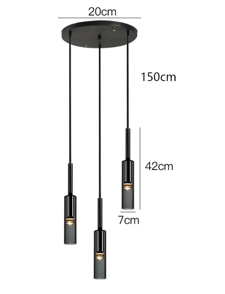 Decorbites™ LED-Pendelleuchter für modernes Wohnraumausstattung und Innenbeleuchtung