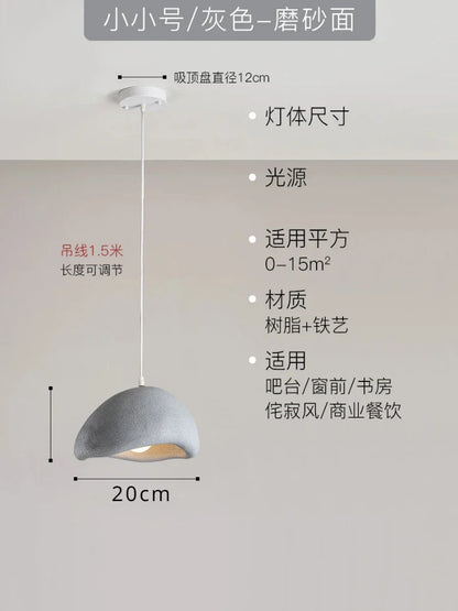 DecorBites™ Japanese Resin Pendant Lights for Dining Room Home Decor - Creative Luminaire Suspendu