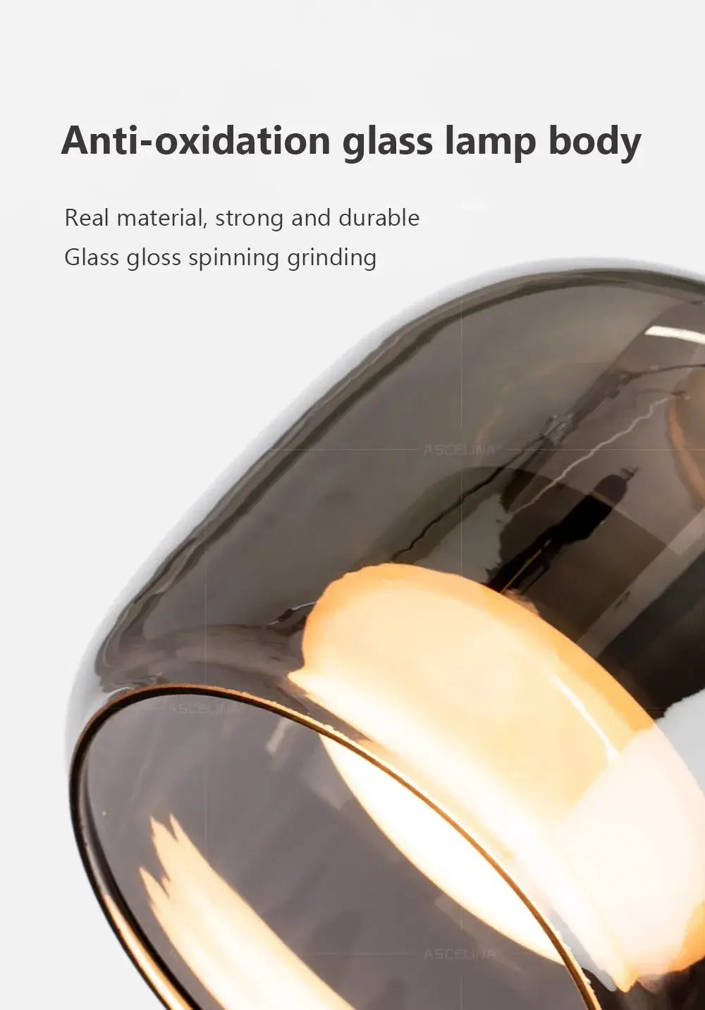 DecorBites™ Nordic Glass LED Pendant Chandelier - Modern Luxury