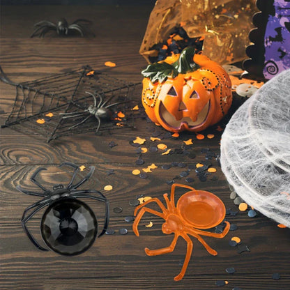 DecorBites™ Halloween Skull Spider Tray Snack Storage Plate Fruit Basket Candy Box