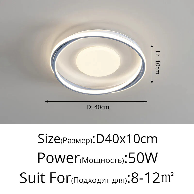 ثريا أكريليك DecorBites™: إضاءة داخلية بسيطة لغرفة المعيشة وغرفة النوم والمطبخ