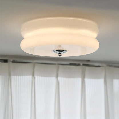 DecorBites™ Double Layer Glass LED Ceiling Lights for Home Decor and Lighting Fixtures