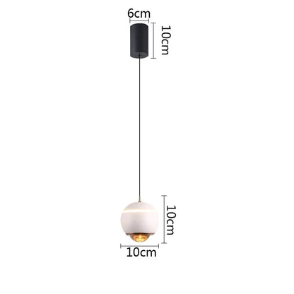 مصابيح DecorBites™ Ball المعلقة لغرفة النوم وغرفة الطعام وجزيرة المطبخ