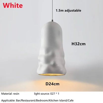 Lámparas colgantes DecorBites™ Creamy Wind para comedor, dormitorio, cafetería, mesa de bar, decoración del hogar