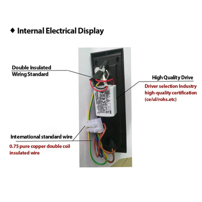 DecorBites™ LED Bedside Wall Light 3W Angle Adjustable Sconce for Corridor Bedroom