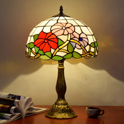 Decorbites™ Libellen Tiffany Bleiglas Tischlampe Vintage Schlafzimmer Schreibtischleuchte