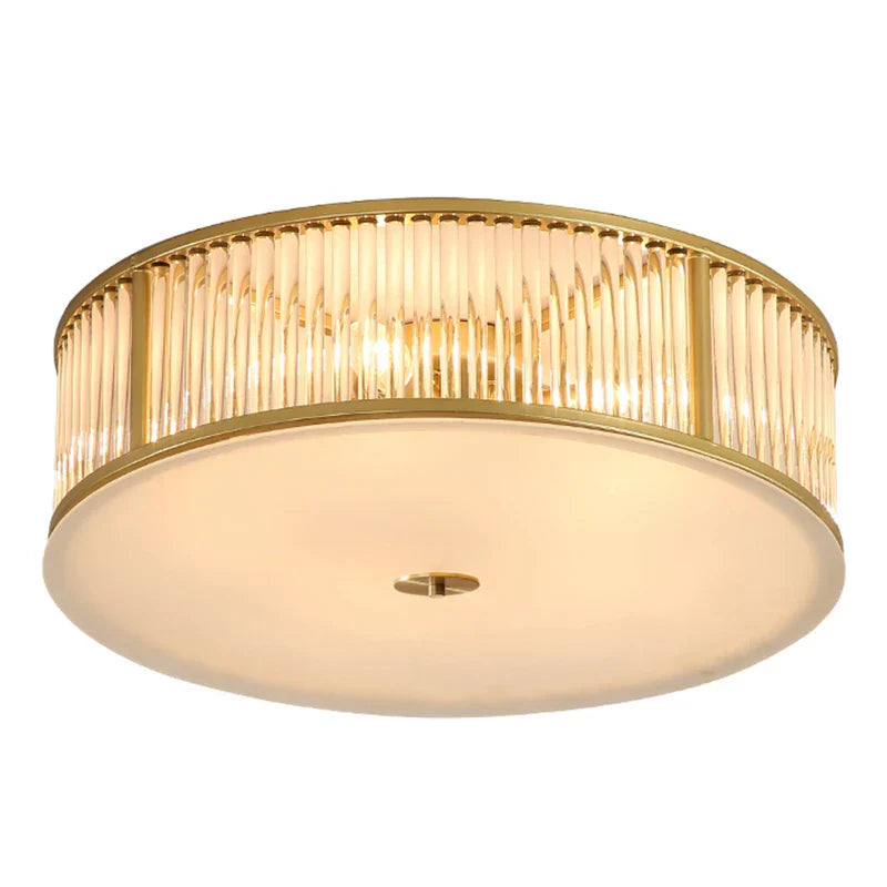 DecorBites™ Crystal LED Ceiling Lamp for Luxury Living Room and Bedroom Lighting