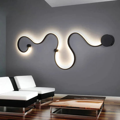 DecorBites™ LED Wall Lights: Modern Dimmable RGB Wall Lamps for Home Decor