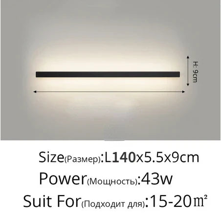 DecorBites™ Acrylic LED Wall Lamps with Hooks for Bedroom Shelves & Background Wall Decor