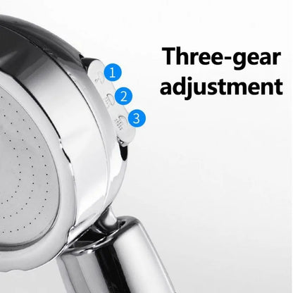 DecorBites™ High Pressure Shower Head with Refillable Filter and Carbon Beads