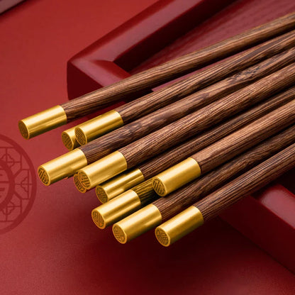 DecorBites™ Chicken-wing Wood Chopsticks Set • High Grade Reusable Tableware