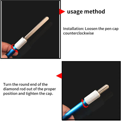 DecorBites™ Knife Sharpener: Portable Blade Sharpening Tool for Kitchen, Fishing, and More