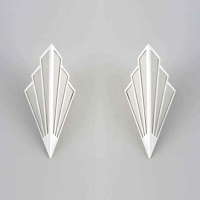 Lámpara de pared interior LED DecorBites™ con forma de abanico para pasillos, escaleras y dormitorios.