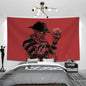 Decobites Nightmare Freddy Krueger Flag Horror Movie Banner Decoration Tapestry