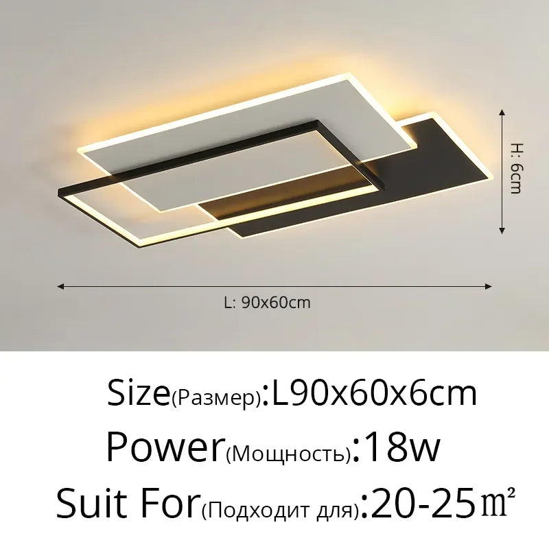 DecorBites™ LED Chandelier: Modern Dimming Lights for Home Living Dining Kitchen Bedroom Hall Lighting