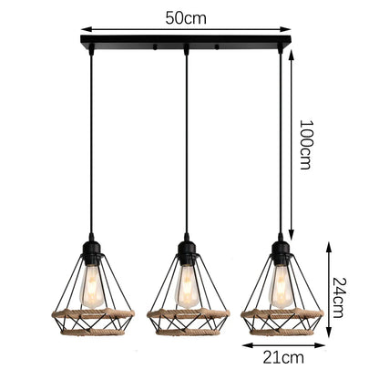 DecorBites™ Industrial Hanging Lamp for Kitchen Bedroom Aisle Lighting