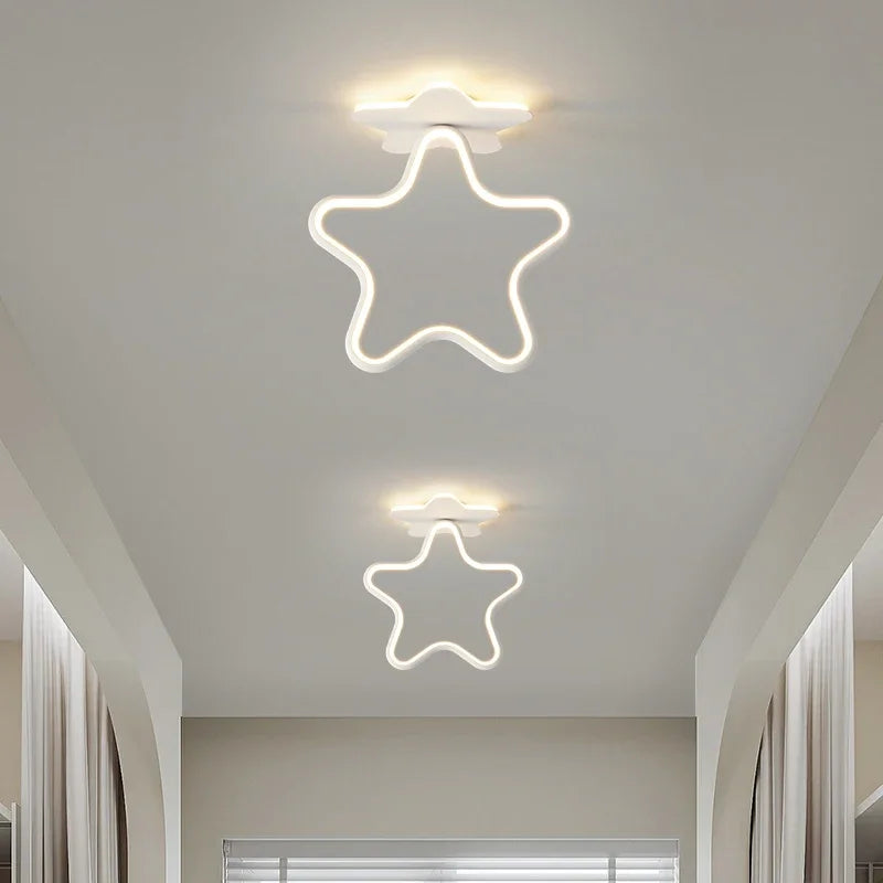 DecorBites™ Heart Ceiling Light: Modern Hallway Aisle Entryway Lighting Fixture