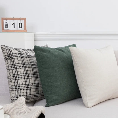 DecorBites™ Horse Head Embroidery Pillowcase, Nordic Luxury Design for Modern Living Room