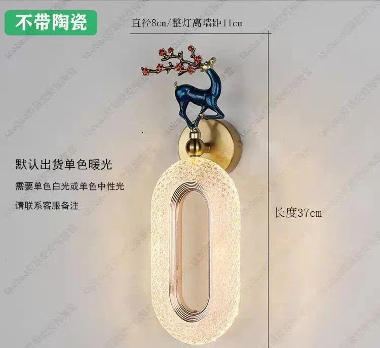 DecorBites™ Light Luxury Modern Minimalist Wall Lamp for Bedroom Living Room Corridor