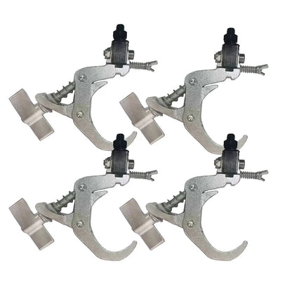 DecorBites™ Large Silver Spring Folding Hooks for Moving Head Beam Lights