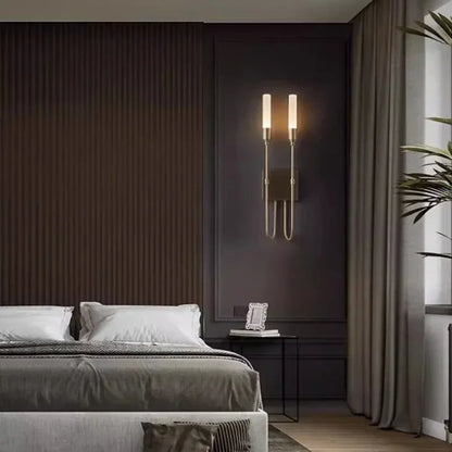 DecorBites™ Double Headed LED Wall Lamp - Nordic Luxury Sconce for Home Decor