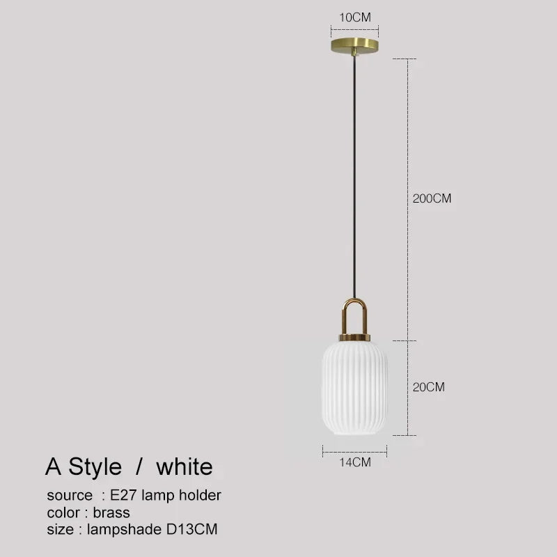 DecorBites™ LED Glass Chandelier: Modern Dining Room Pendant Lights Hanging Lamp Fixtures