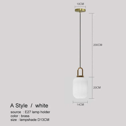 DecorBites™ LED Glass Chandelier: Modern Dining Room Pendant Lights Hanging Lamp Fixtures