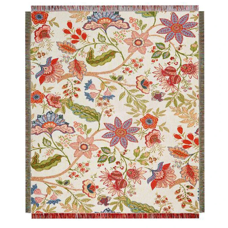 DecorBites™ Cat Strawberry Knitted Blanket Sofa Cover