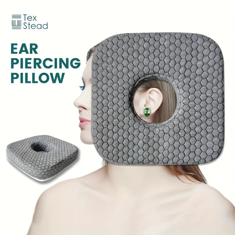 Decobites Comfort Ear Guard Pillow for Side Sleepers with Ear Hole, CNH Relief and Inflammation