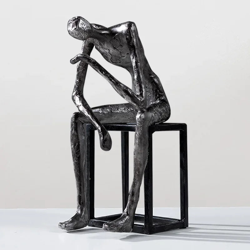 منحوتات DecorBites™ للمفكرين التجريديين: تماثيل زخرفية لأثاث المنزل