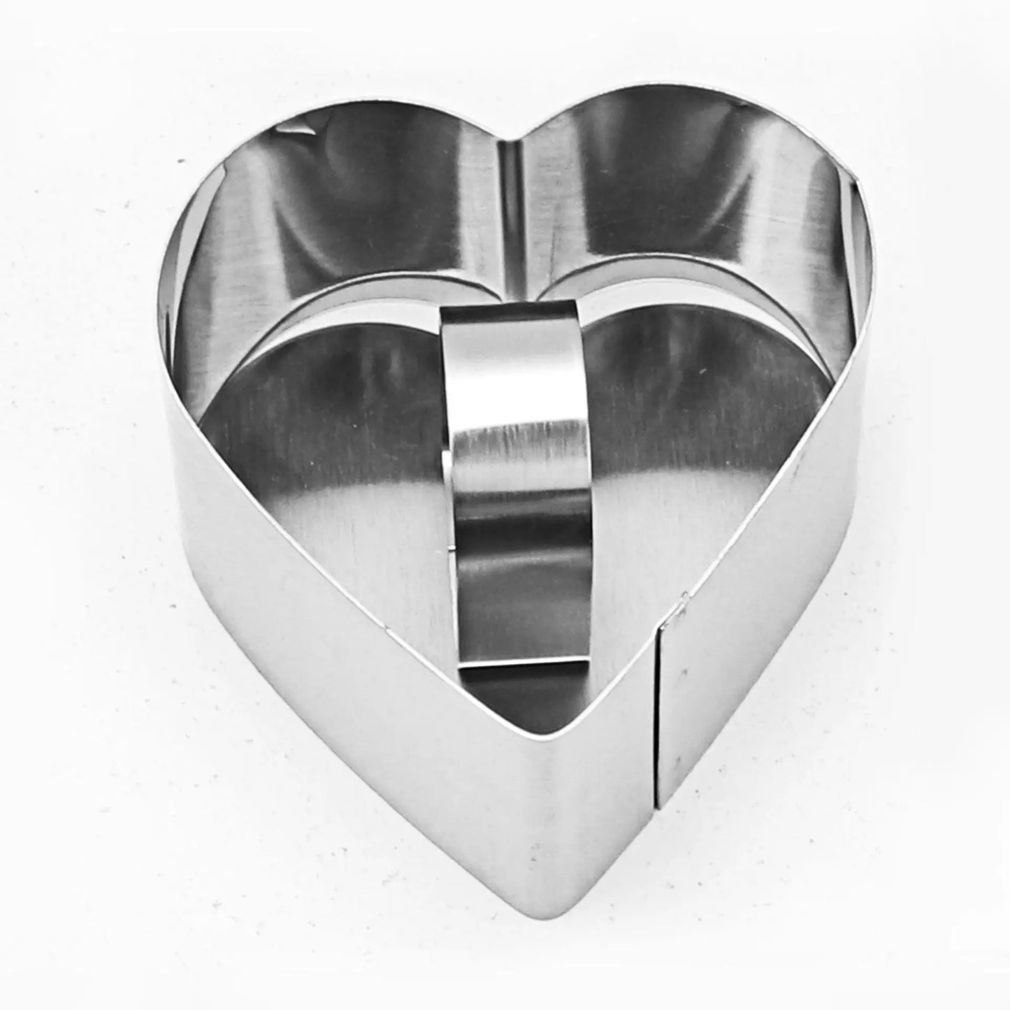 قالب خبز DecorBites™ 430 من الفولاذ المقاوم للصدأ للسلطات والحلويات والكعك الصغير