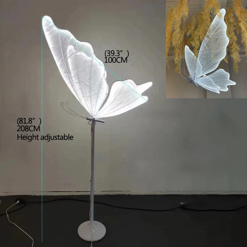Lámpara de decoración de boda LED Mariposa de encaje Decorbites™