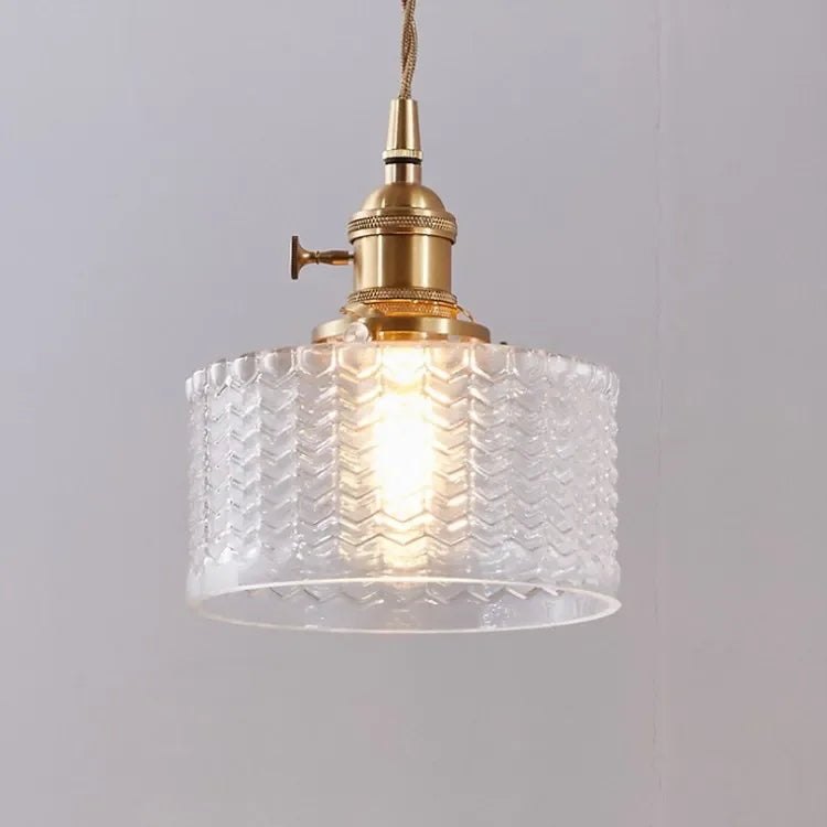 DecorBites™ Glass LED Pendant Lamp for Modern Nordic Decor in Dining, Living, and Bedroom