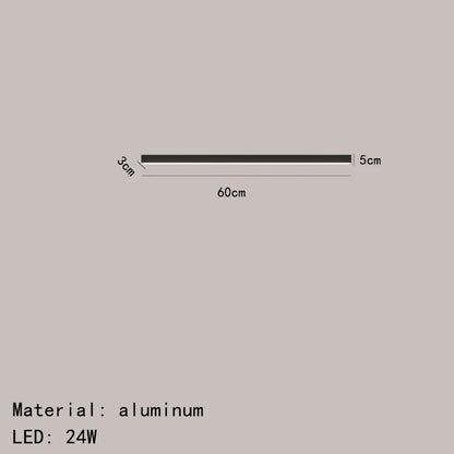 DecorBites™ LED Ceiling Light | Dimmable Modern Aluminum Lamp for Living Dining Bedroom Hallway