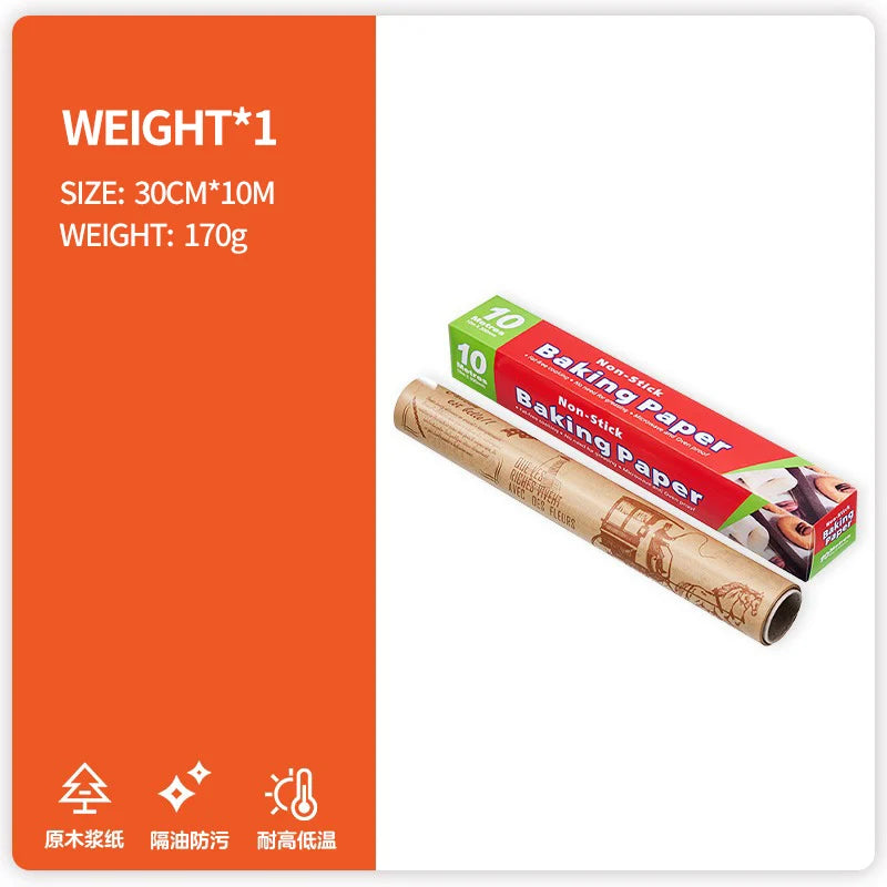 DecorBites™ Grease-Resistant Baking Paper for Air Fryers and Wrapping Food