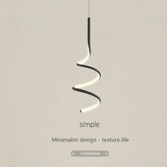 DecorBites™ LED Pendant Lamp: Stylish Nordic Design for Bedroom, Living Room, and Indoor Spaces