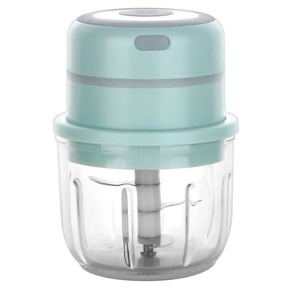 DecorBites™ Electric Food Chopper Mini Garlic Masher Meat Grinder Vegetable Chopper